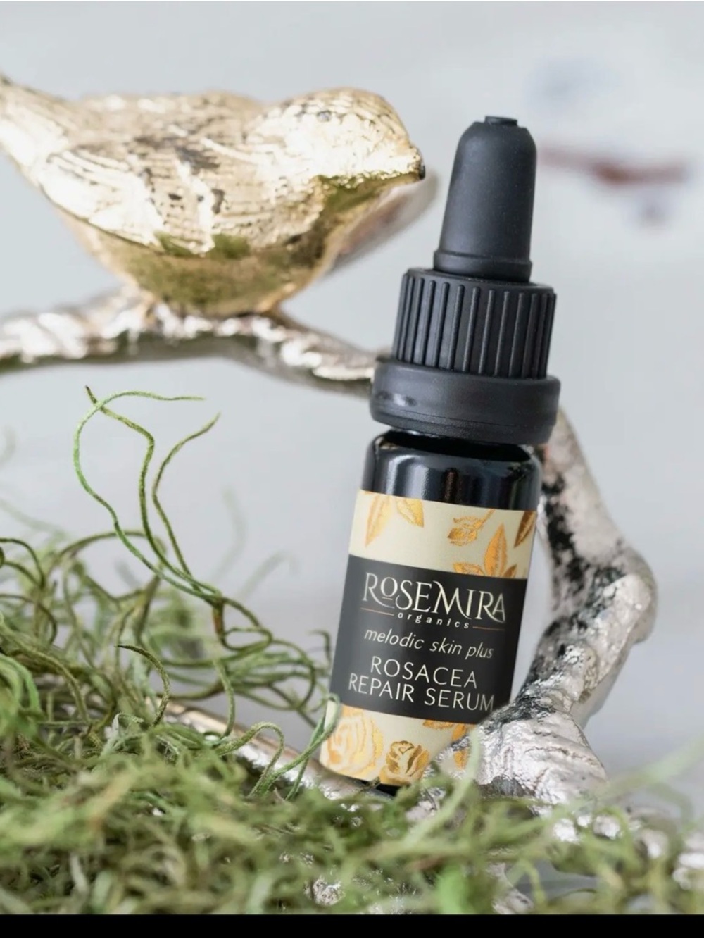 Rosemira Organics Melodic Skin Plus - Rosacea Intensive Repair Serum .33oz BNWT - Picture 2 of 3